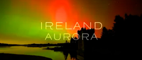 Spectacular time-lapse of the Northern Lights (Aurora Borealis) over the Irish landscape, captured in 2024.