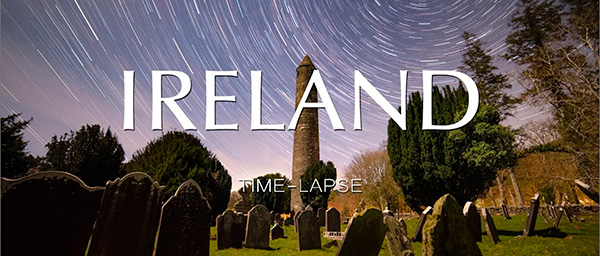 Time-lapse collection of Irish landscapes, featuring scenic shots from the Wicklow Mountains area.