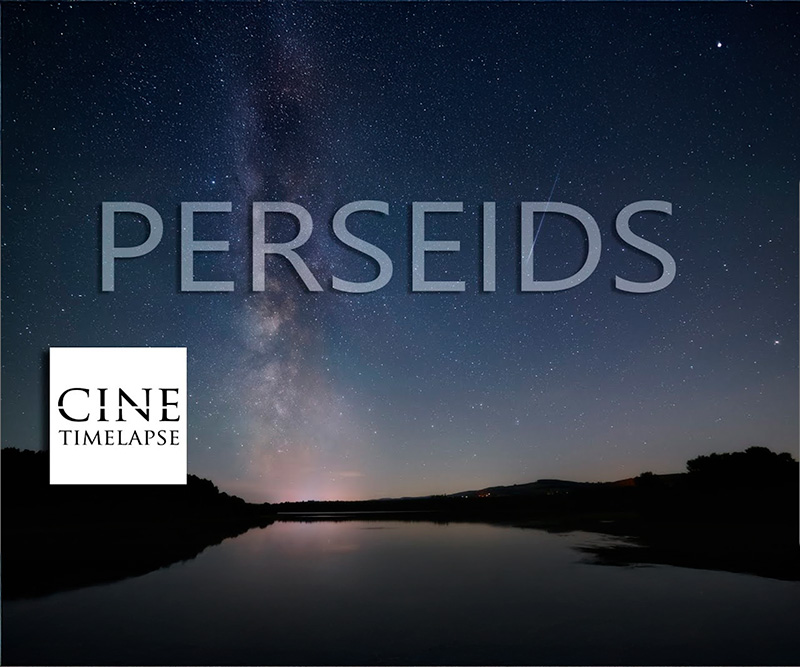 Time-lapse of the Perseids meteor shower captured over Ireland in August 2022.